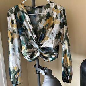 Cute Zara Top!! Worn twice
